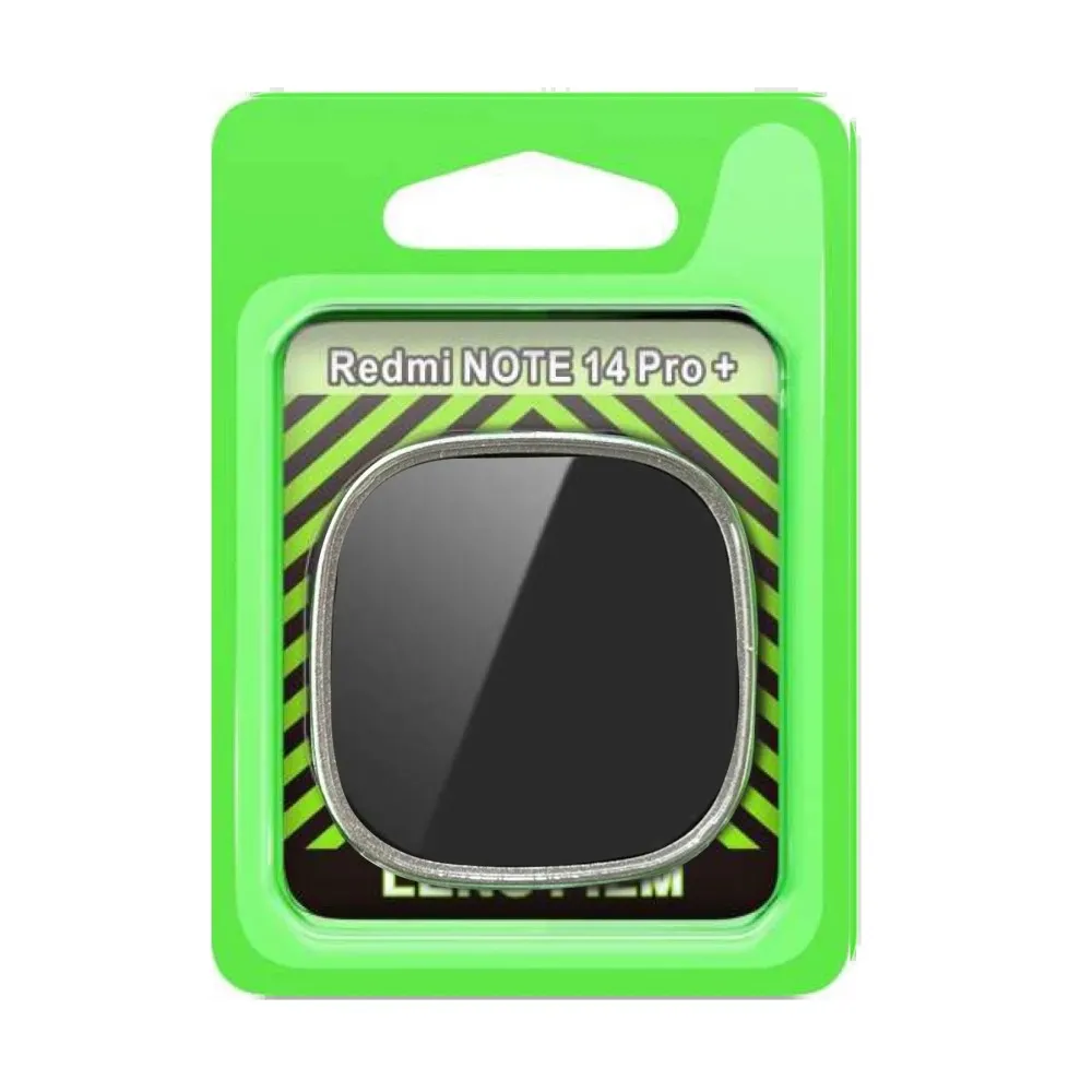 Newface Xiaomi Redmi Note 14 Pro Plus Raze Metal Kamera Lens - Gümüş