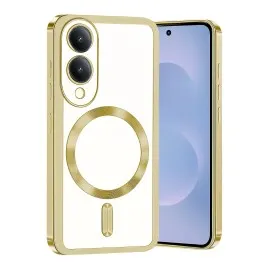 Newface Samsung Galaxy S25 Edge Kross Magneticsafe Kapak - Gold