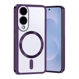 Newface Samsung Galaxy S25 Edge Kross Magneticsafe Kapak - Mor