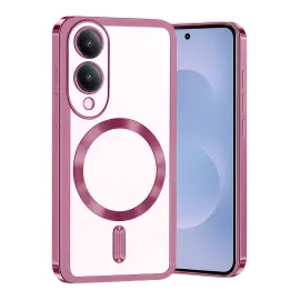 Newface Samsung Galaxy S25 Edge Kross Magneticsafe Kapak - Rose