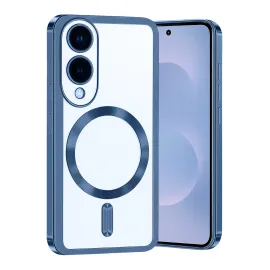 Newface Samsung Galaxy S25 Edge Kross Magneticsafe Kapak - Sierra Blue