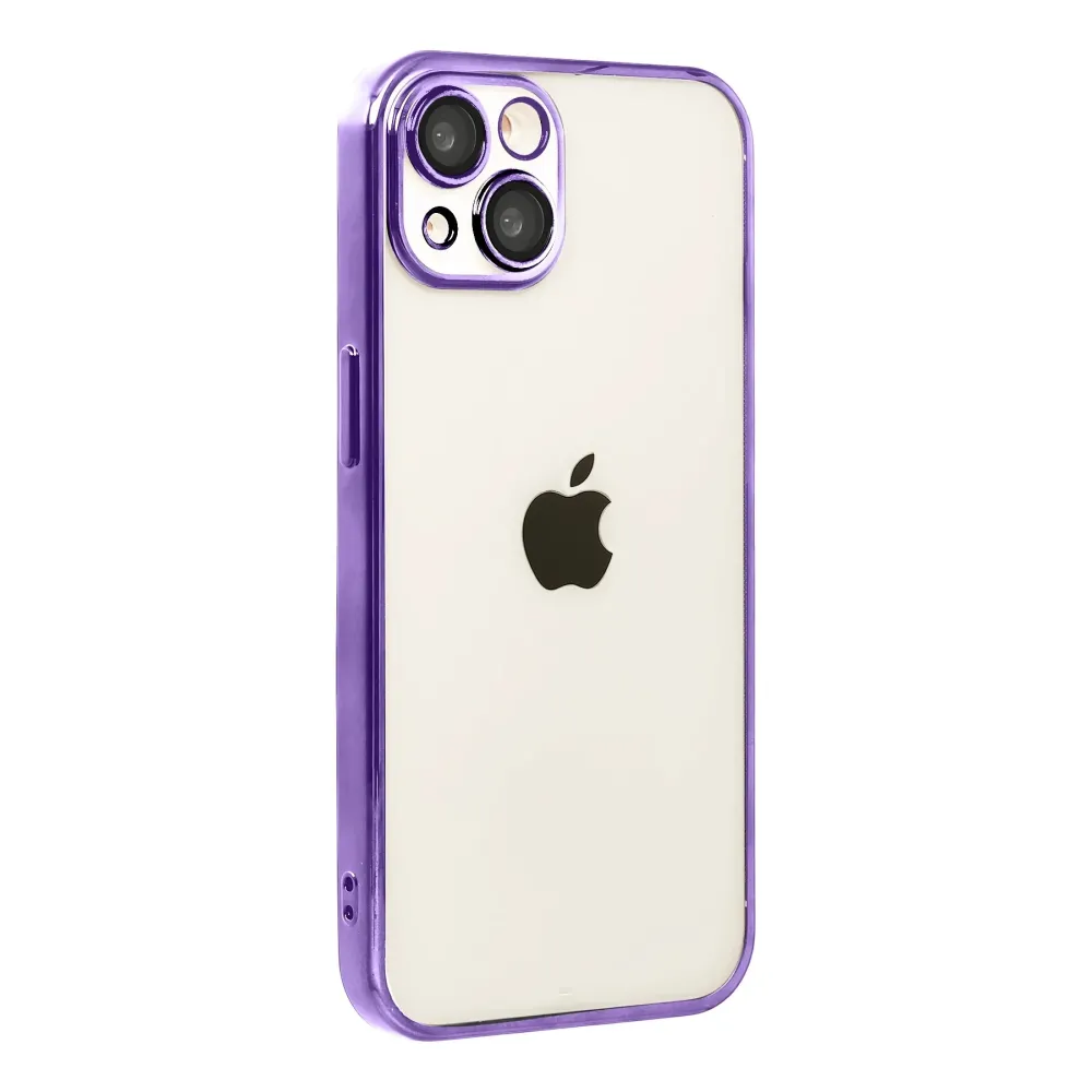 Newface Apple Iphone 15 Razer Lensli Silikon - Mor