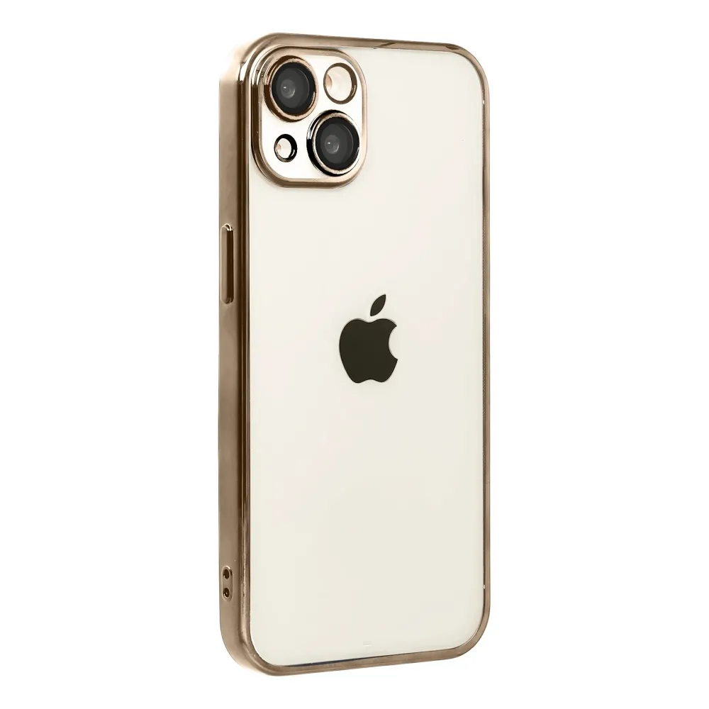 Newface Apple Iphone 15 Razer Lensli Silikon - Çöl Titanyum