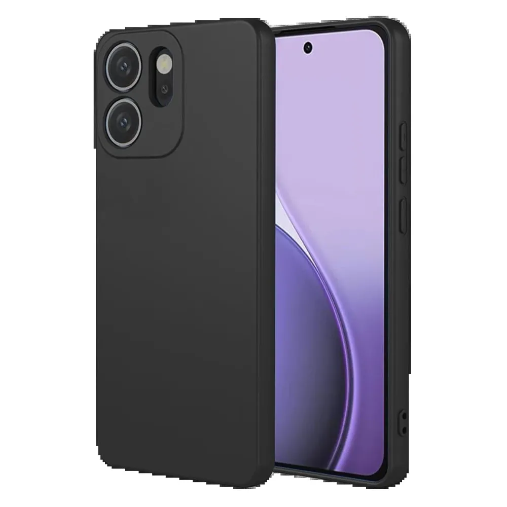 Newface Oppo Reno 14F First Silikon - Siyah