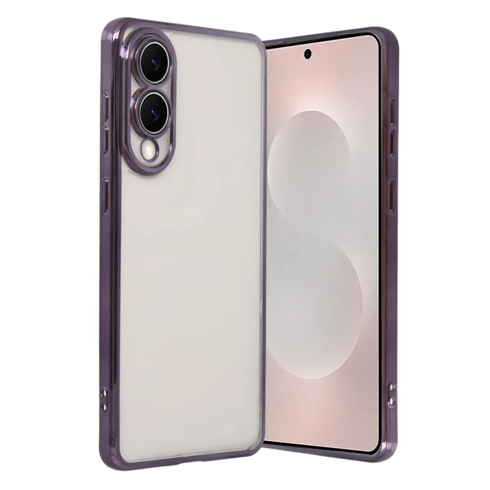 Newface Samsung Galaxy S25 Edge Razer Lensli Silikon - Mor