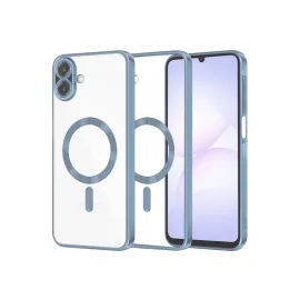 Newface Samsung Galaxy A07 Kross Magneticsafe Kapak - Sierra Blue