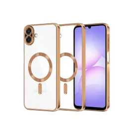 Newface Samsung Galaxy A07 Kross Magneticsafe Kapak - Çöl Titanyum