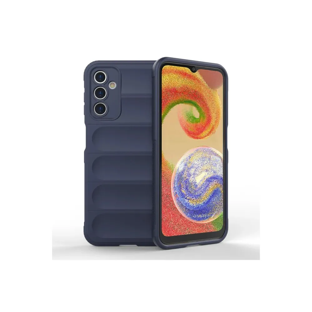 Newface Samsung Galaxy A14 4G Kılıf Optimum Silikon - Lacivert