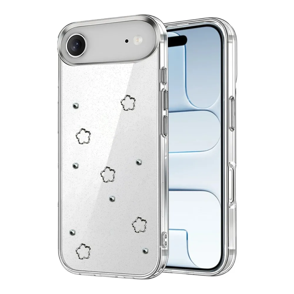 Newface Apple Iphone 17 Air Fiyonk Desenli Kapak - Desen 2