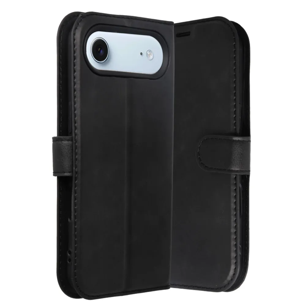 Newface Apple Iphone 17 Air Trend S Plus Kapaklı Kılıf - Siyah