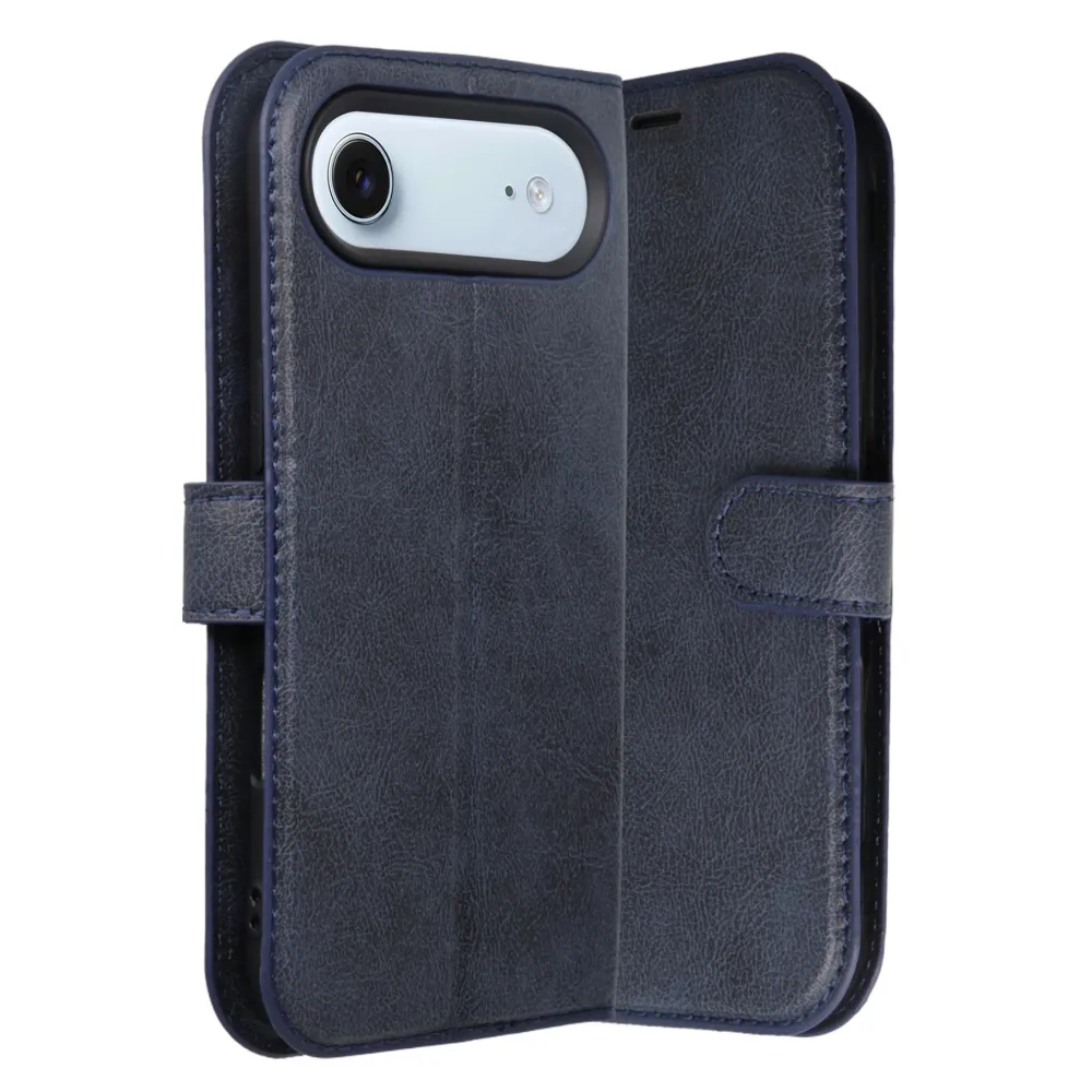 Newface Apple Iphone 17 Air Trend S Plus Kapaklı Kılıf - Lacivert