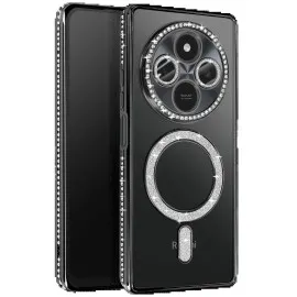 Newface Xiaomi Redmi 14C Joke Simli Magneticsafe Kılıf - Siyah