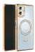 Newface Samsung Galaxy A06 Joke Simli Magneticsafe Kılıf - Gold
