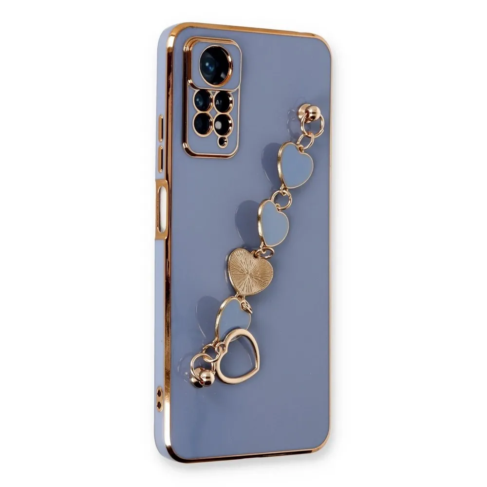 Newface Xiaomi Redmi Note 11 Pro Kılıf Esila Silikon - Gri