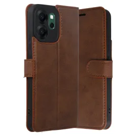Newface Oppo Reno 14F Trend S Plus Kapaklı Kılıf - Taba