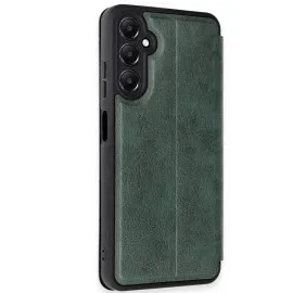 Newface Samsung Galaxy A17 5G Flip Cover - Yeşil