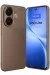 Newface Vivo V60 Lite Auto Focus Karbon Kapak - Kahverengi