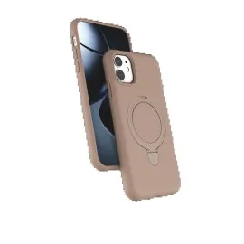 Newface Apple iPhone 11 Regal Magsafe Standlı Kapak - Çöl Titanyum