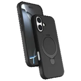 Newface Apple Iphone 17 Regal Magsafe Standlı Kapak - Siyah