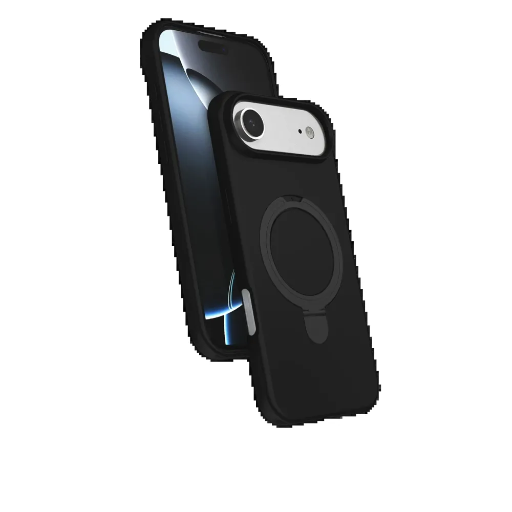 Newface Apple Iphone 17 Air Regal Magsafe Standlı Kapak - Siyah