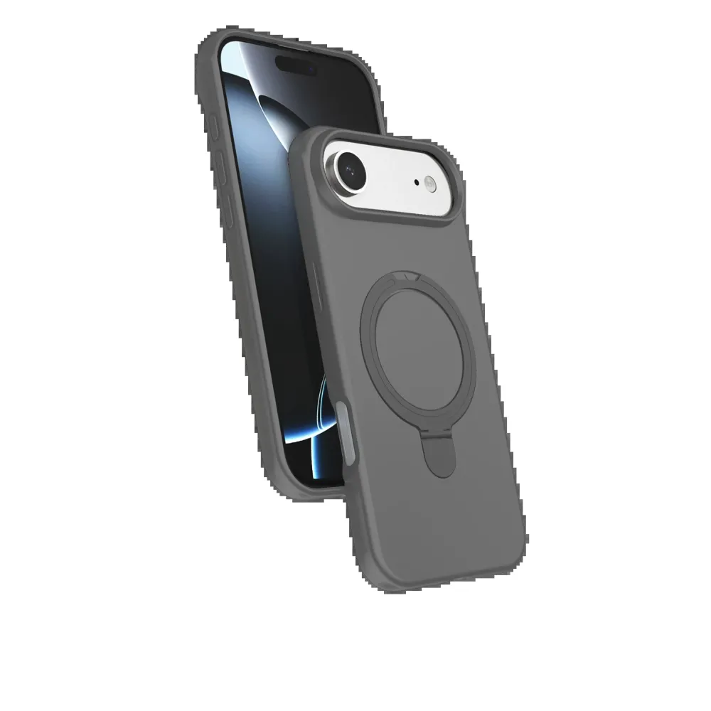 Newface Apple Iphone 17 Air Regal Magsafe Standlı Kapak - Titan Gri