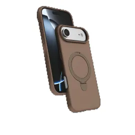 Newface Apple Iphone 17 Air Regal Magsafe Standlı Kapak - Çöl Titanyum