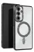 Newface Samsung Galaxy A55 5G Joke Simli Magneticsafe Kılıf - Siyah