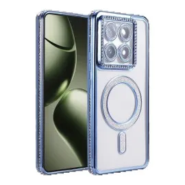Newface Xiaomi Mi 14T Pro Joke Simli Magneticsafe Kılıf - Mavi