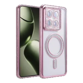 Newface Xiaomi Mi 14T Pro Joke Simli Magneticsafe Kılıf - Pembe