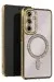 Newface Samsung Galaxy A26 Joke Simli Magneticsafe Kılıf - Gold