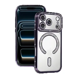 Newface Apple Iphone 17 Pro Joke Simli Magneticsafe Kılıf - Derin Mor