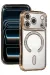 Newface Apple Iphone 17 Pro Joke Simli Magneticsafe Kılıf - Gold