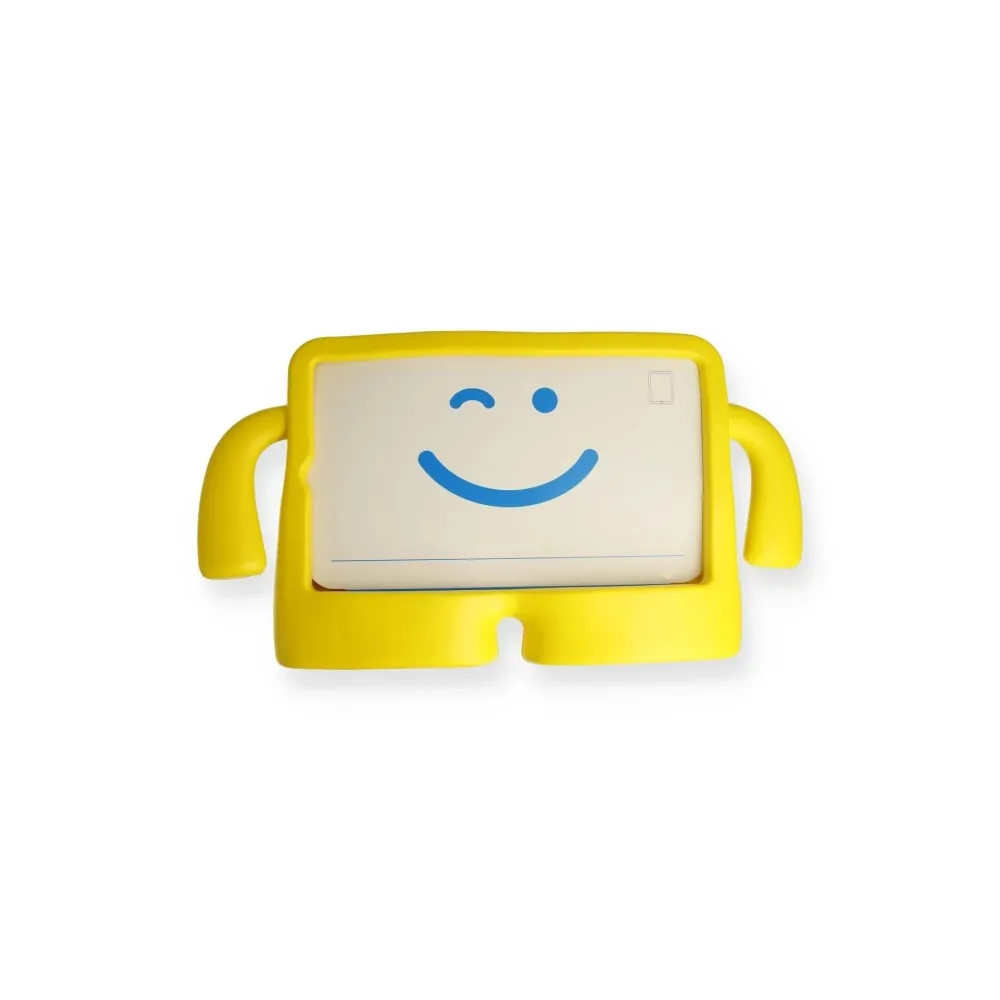 Newface Samsung Galaxy X610 Tab S9 FE Plus 12.4 Karakter Tablet Silikon - Sarı