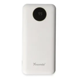 Yosonda A70 4in1 30.000 mAh Powerbank - Beyaz