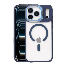 Joko Apple Iphone 17 Pro Remim Lensli Magsafe Standlı Kapak - Lacivert