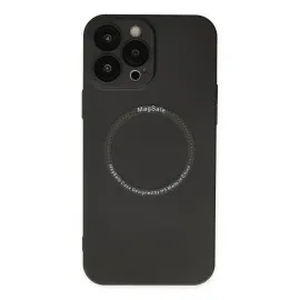Newface Iphone 13 Pro Kılıf Jack Magneticsafe Lens Silikon - Siyah
