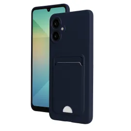 Newface Samsung Galaxy A07 Kelvin Kartvizitli Silikon - Lacivert