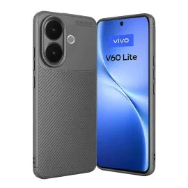 Newface Vivo V60 Lite Auto Focus Karbon Kapak - Gri