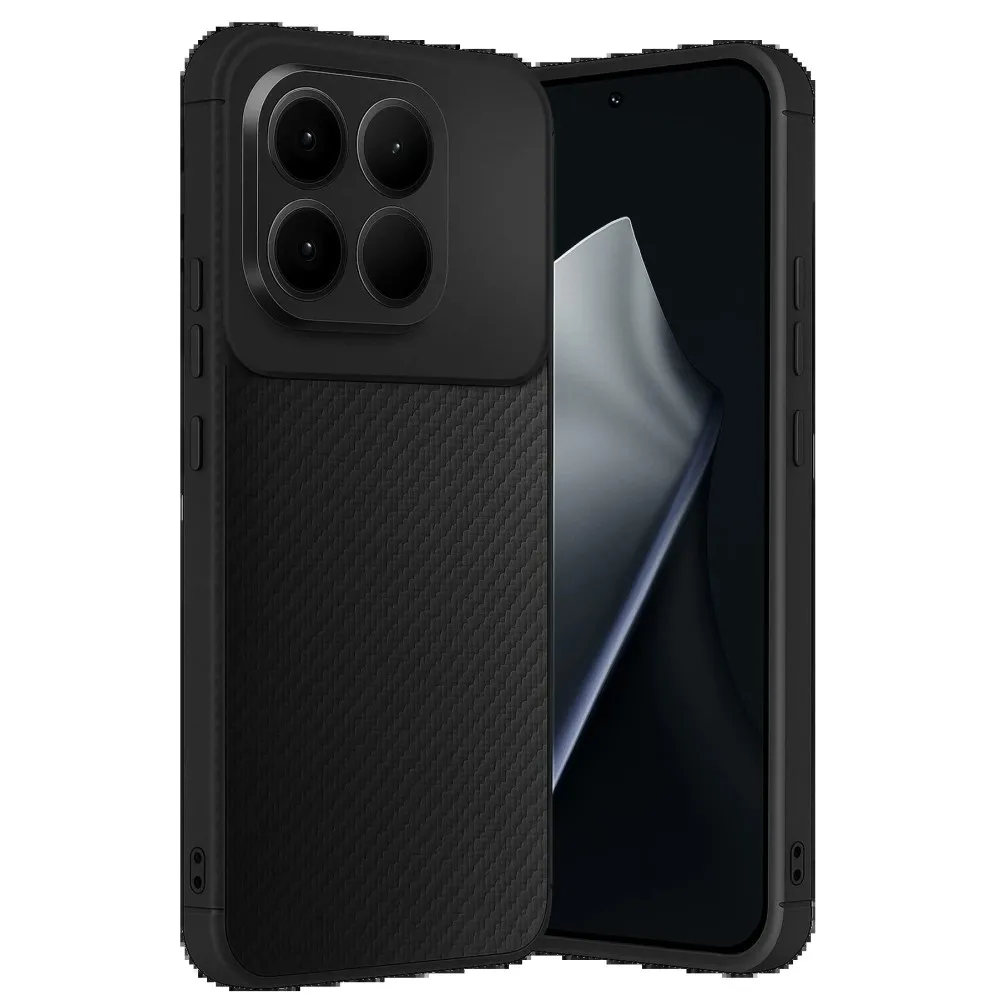 Newface Xiaomi Mi 15T Auto Focus Karbon Kapak - Siyah