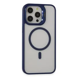 Joko iPhone 14 Pro Max Kılıf Roblox Lens Magsafe Standlı Kapak - Lacivert