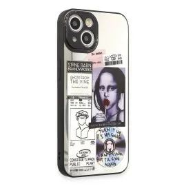 Newface iPhone 15 Kılıf Mirror Desenli Kapak - Mirror - 2