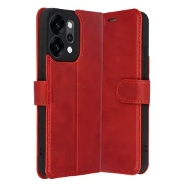 Newface Oppo Reno 14 Trend S Plus Kapaklı Kılıf - Kırmızı