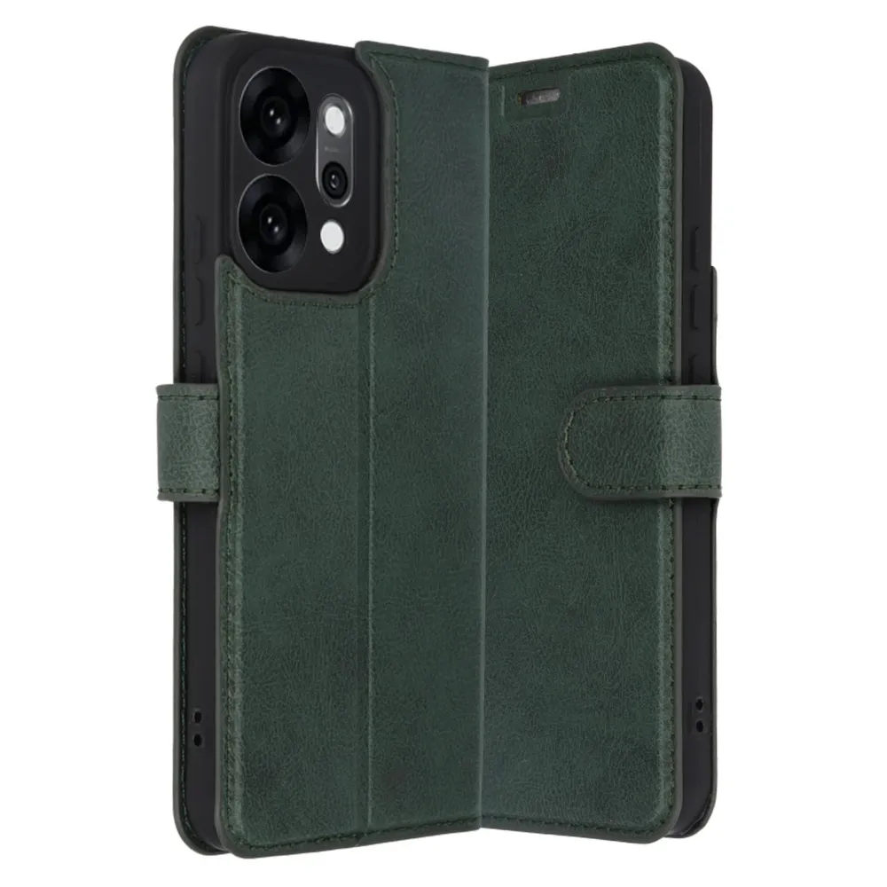 Newface Oppo Reno 14 Trend S Plus Kapaklı Kılıf - Yeşil