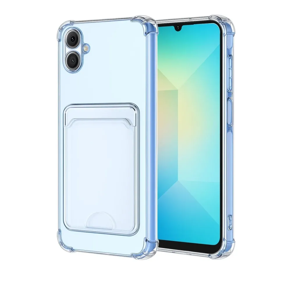 Newface Samsung Galaxy A07 Kart Şeffaf Silikon - Şeffaf