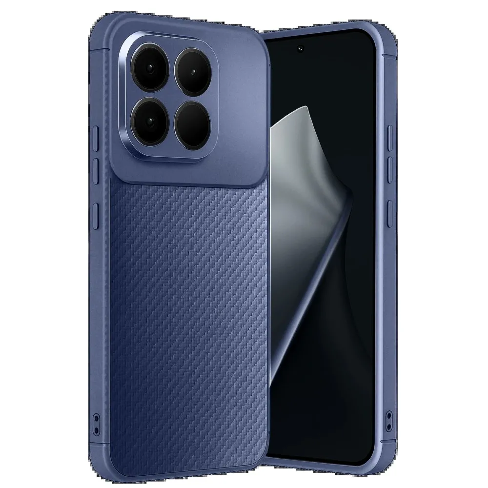 Newface Xiaomi Mi 15T Auto Focus Karbon Kapak - Lacivert