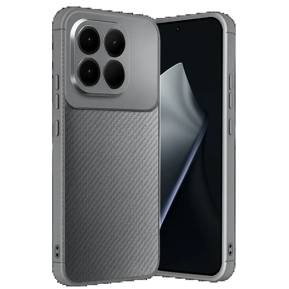 Newface Xiaomi Mi 15T Auto Focus Karbon Kapak - Gri