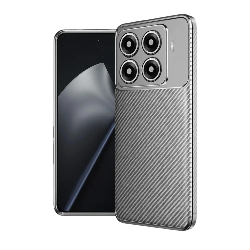 Newface Xiaomi Mi 15T Pro Auto Focus Karbon Kapak - Gri