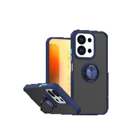 Newface Xiaomi Redmi 15C 4G Montreal Yüzüklü Silikon Kapak - Lacivert