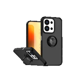 Newface Xiaomi Redmi 15C 4G Montreal Yüzüklü Silikon Kapak - Siyah