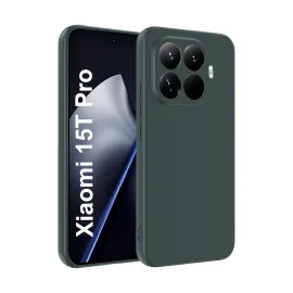 Newface Xiaomi Mi 15T Pro First Silikon - Koyu Yeşil